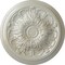 Ekena Millwork Damon Ceiling Medallion (Fits Canopies up to 3 3/8"), Hand-Painted Flash Blue, 20"OD x 1 1/2"P CM20DAFBS - alternate 1